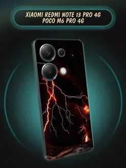 Чехол на Redmi Note 13 Pro 4G POCO M6 Pro 4G с рисунком Xiaomi 208870818 купить за 269 ₽ в интернет-магазине Wildberries