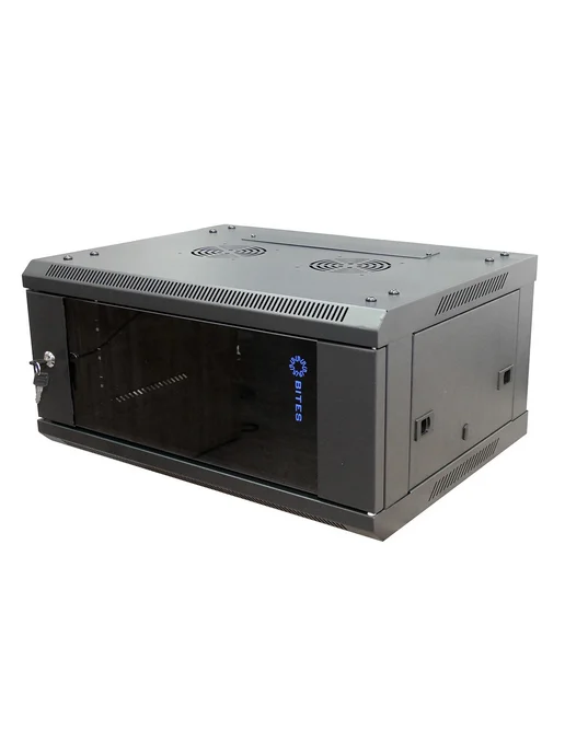 5Bites Телекоммуникационный шкаф TC6401-04B, 4 U, серый