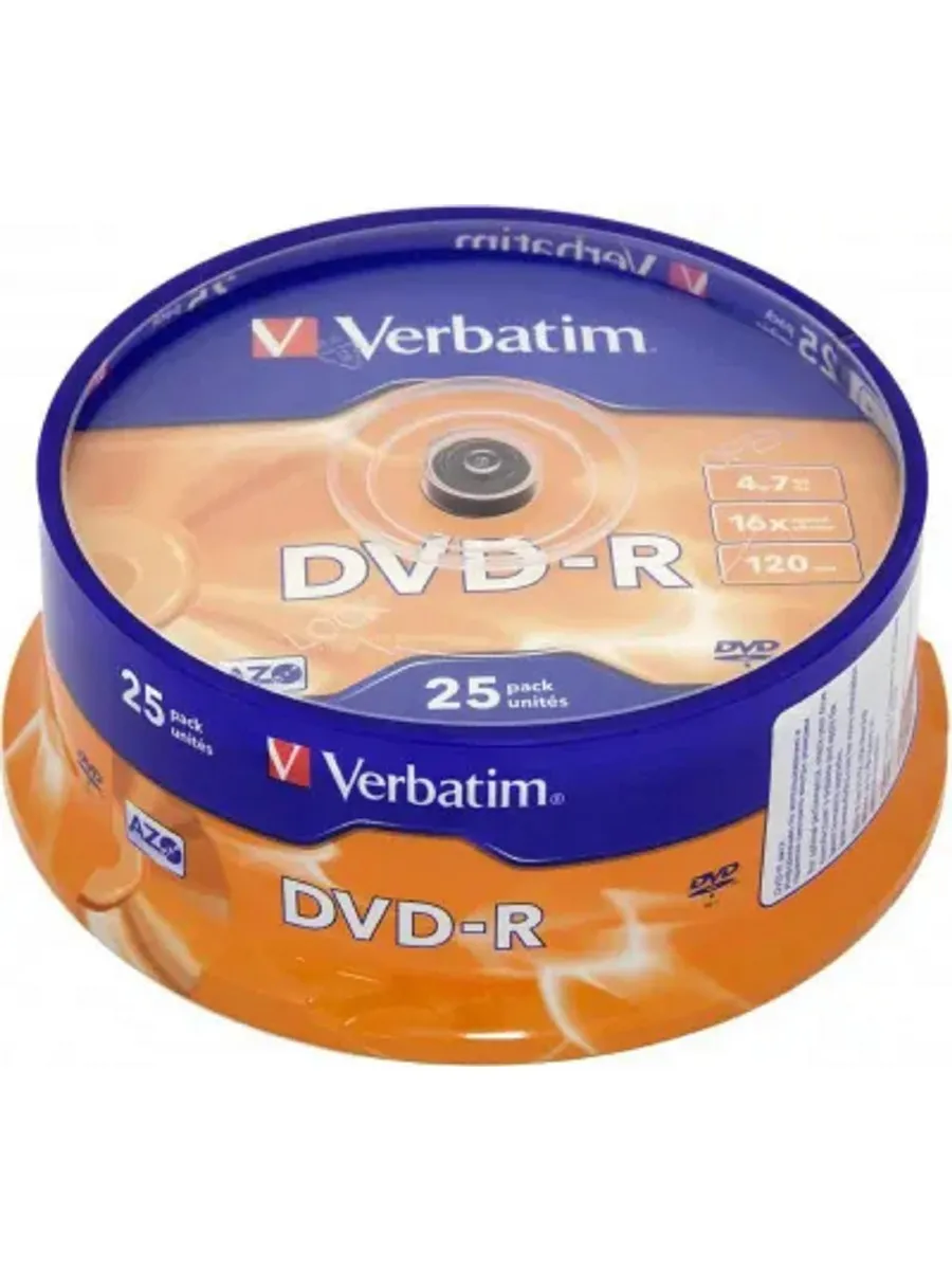 Оптический диск DVD-R 43522 DVD-R