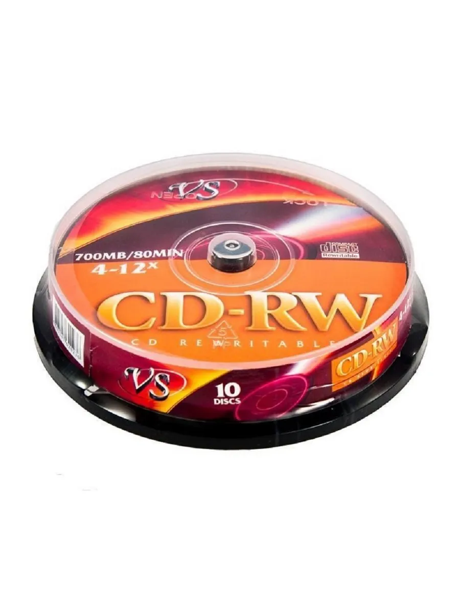 Оптический диск CD-RW VSCDRWCB1001 CD-RW