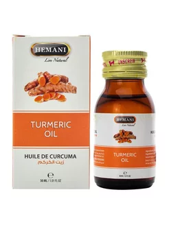 Масло куркумы, Turmeric Oil, 30 мл. Hemani 208890611 купить за 243 ₽ в интернет-магазине Wildberries