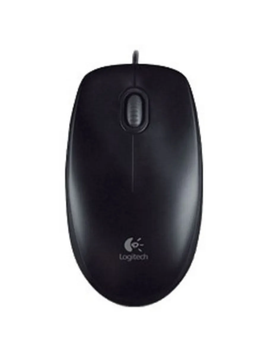 LOGITECH Проводная Мышь B100 3 кн. 1000 dpi