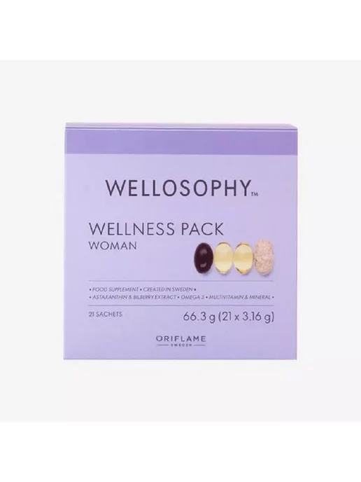 Oriflame ot KhKh Wellosophy Wellness Pack woman