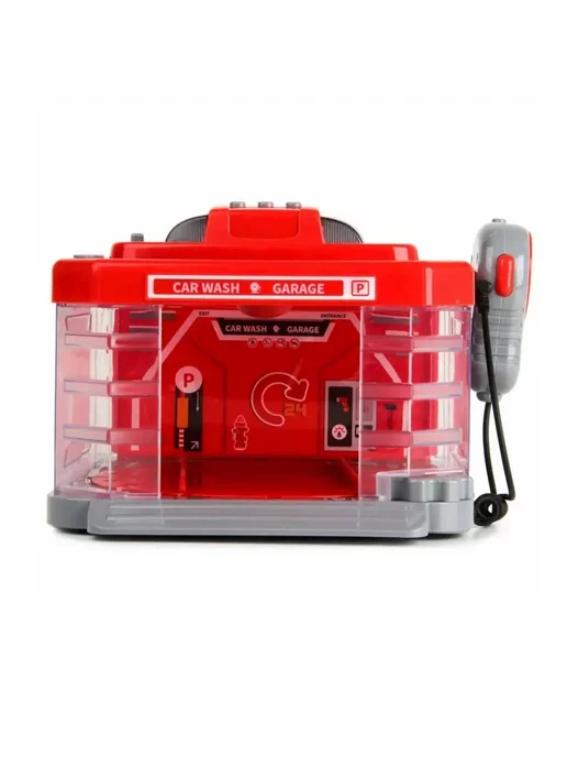 DKToys Игрушечная автомойка Пожарная парковка, красный, фото 7
