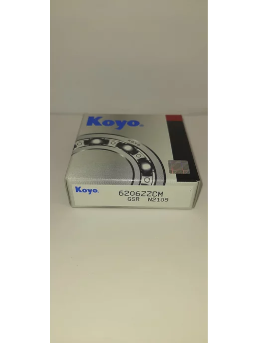 KOYO Подшипник 6206 2Z - 1 шт. 30х62х16 мм