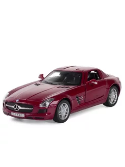 Металлическая машинка Mercedes-Benz SLS AMG KINSMART 208939365 купить за 649 ₽ в интернет-магазине Wildberries