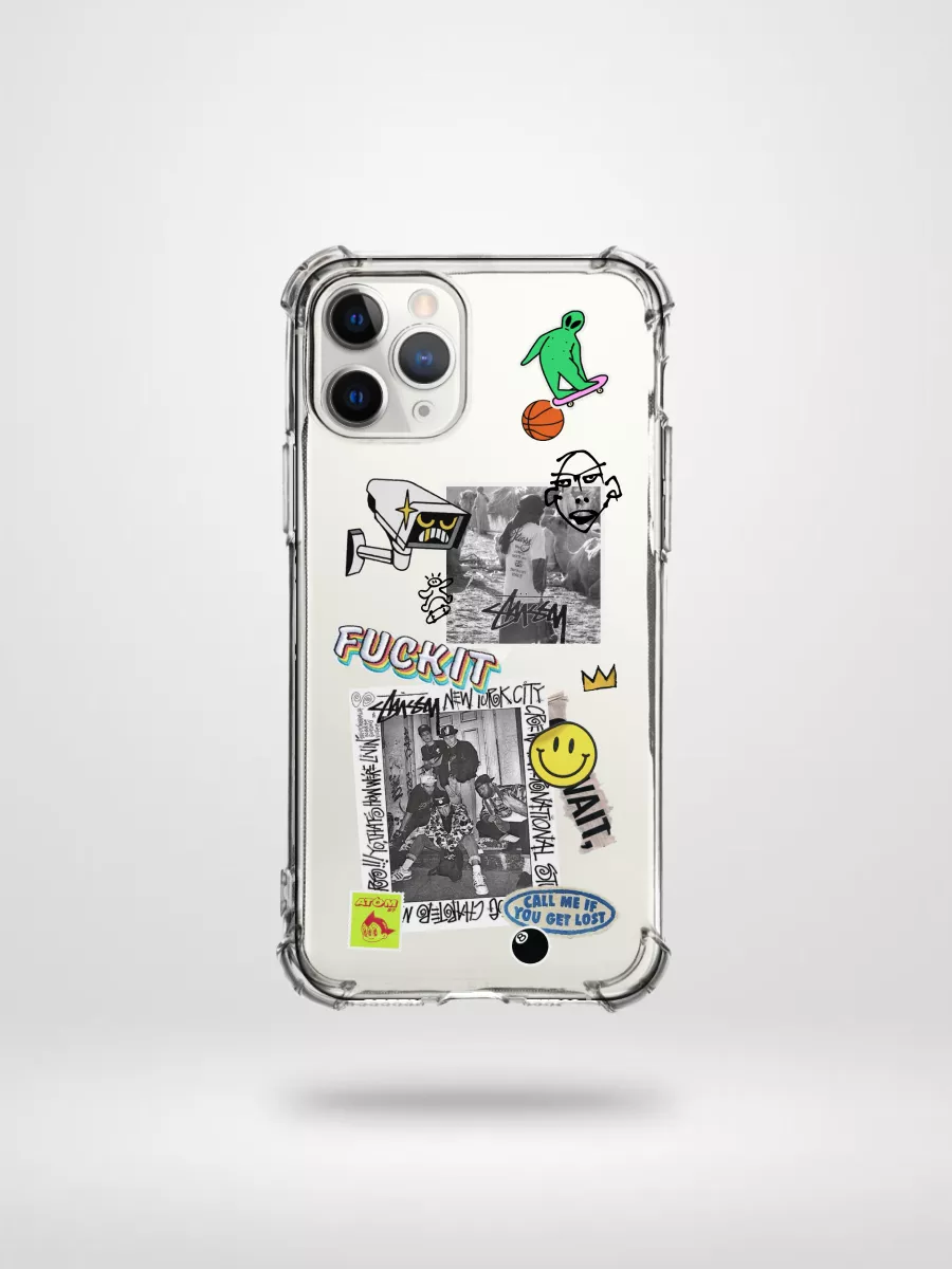 Стильный чехол на iPhone 11 Pro силиконовый STUSSY ATW 208942203 купить за  405 ₽ в интернет-магазине Wildberries