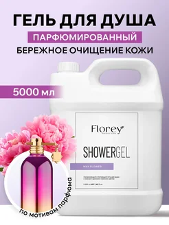 Гель для душа 5 литров парфюмированный для всей семьи Florey 208960517 купить за 643 ₽ в интернет-магазине Wildberries