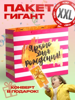 Подарочный пакет для упаковки подарка и конверта для денег Razzzrabotki 208972354 купить за 339 ₽ в интернет-магазине Wildberries