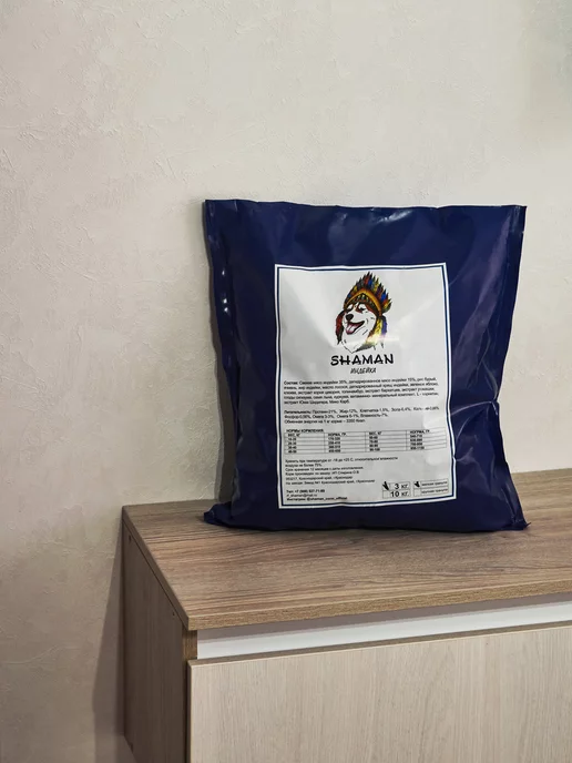 Сухой корм SHAMAN Шаман Holistic для собак, мелкие, индейка, 3 кг, фото 4