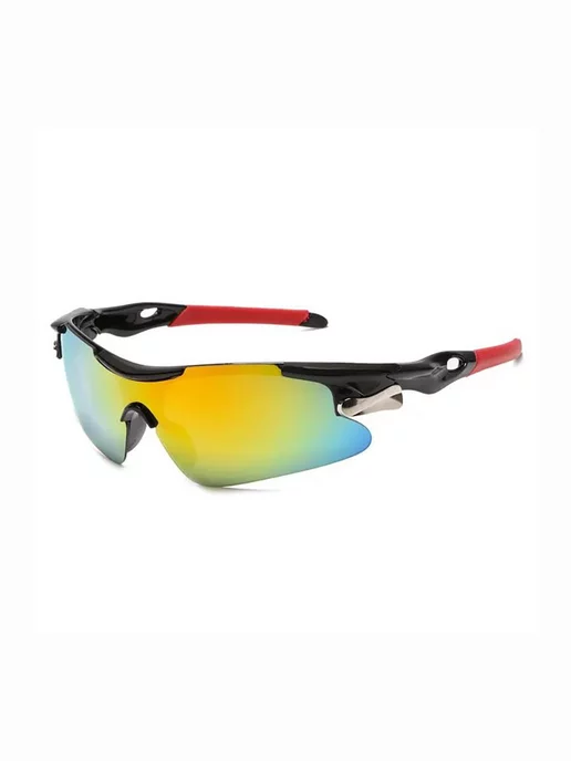 EnduroStore Стильные очки для велика, лыжероллеров, самокатов, черный