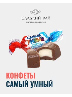 Конфеты Самый Умный 500 г Сладуница 209052693 купить за 314 ₽ в интернет-магазине Wildberries