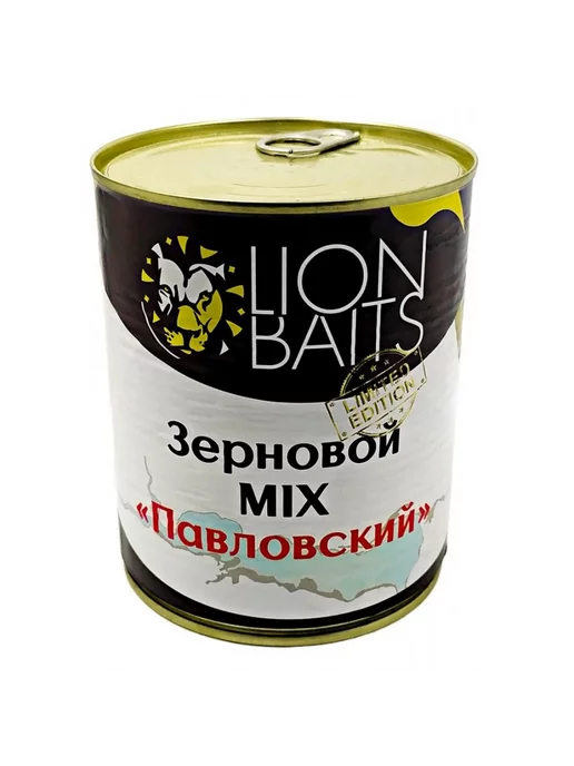 Lion Baits Зерновой микс Павловский 900 мл, 900 мл, фото 2