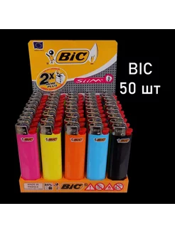 Зажигалка BIC (Бик), набор 50 шт. bic 209082292 купить за 1 719 ₽ в интернет-магазине Wildberries