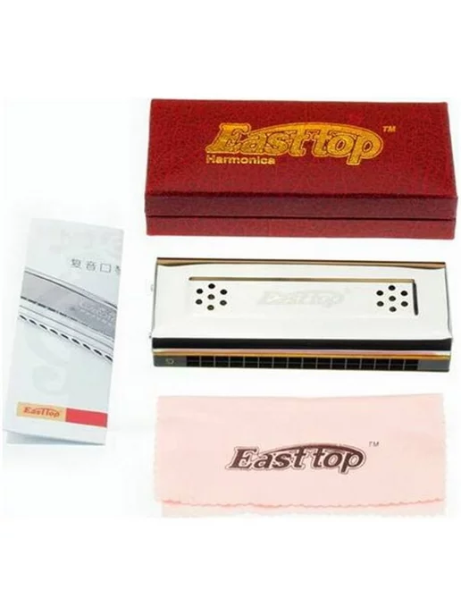 EASTTOP T16-2 Губная гармоника тремоло двусторонняя, вариант, фото 2