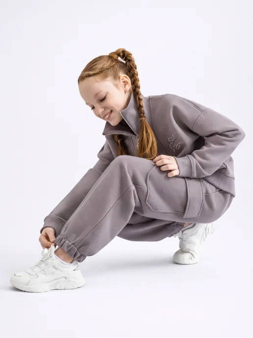 Valini Спортивный костюм на молнии из футера, вариант, фото 2