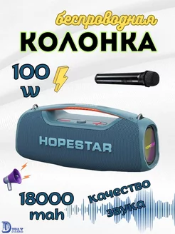 Портативная беспроводная Bluetooth колонка HOPESTAR A60 DITAX 209161686 купить за 7 964 ₽ в интернет-магазине Wildberries