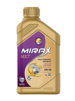 Моторное масло 5W-30 синтетическое 1л MIRAX 209168191 купить за 938 ₽ в интернет-магазине Wildberries