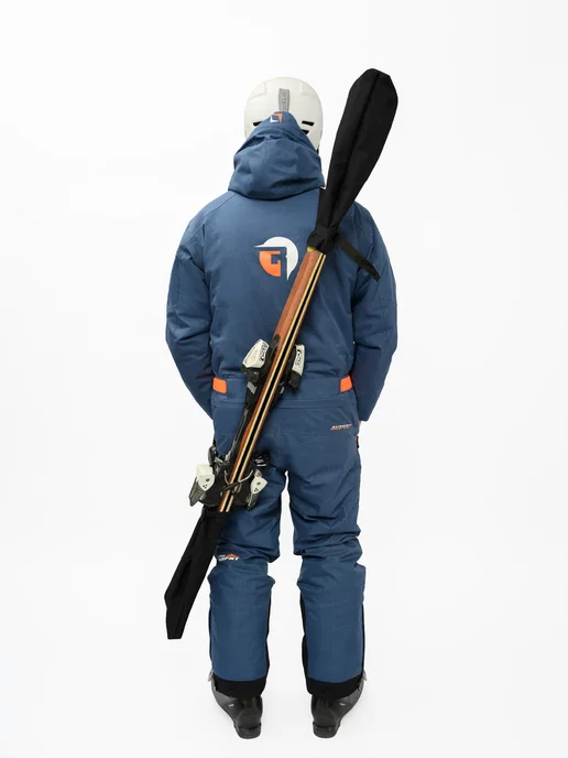 Tim-Sport Чехол переноска для горных лыж 90-190см, черный, фото 6