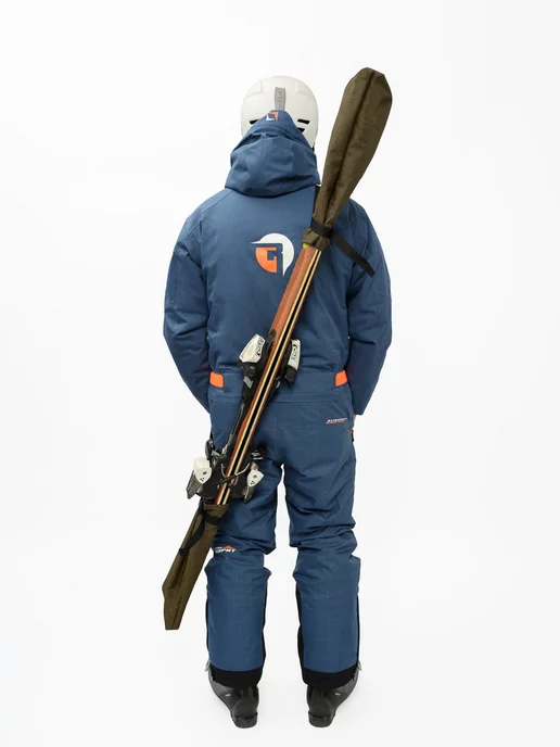 Tim-Sport Чехол переноска для горных лыж 90-190см, коричневый, фото 2