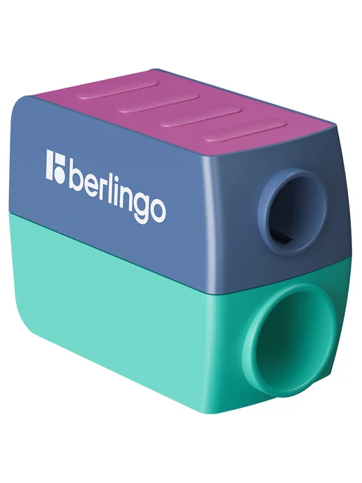 Berlingo Точилка для карандашей набор 3 штуки, зеленый, фото 4