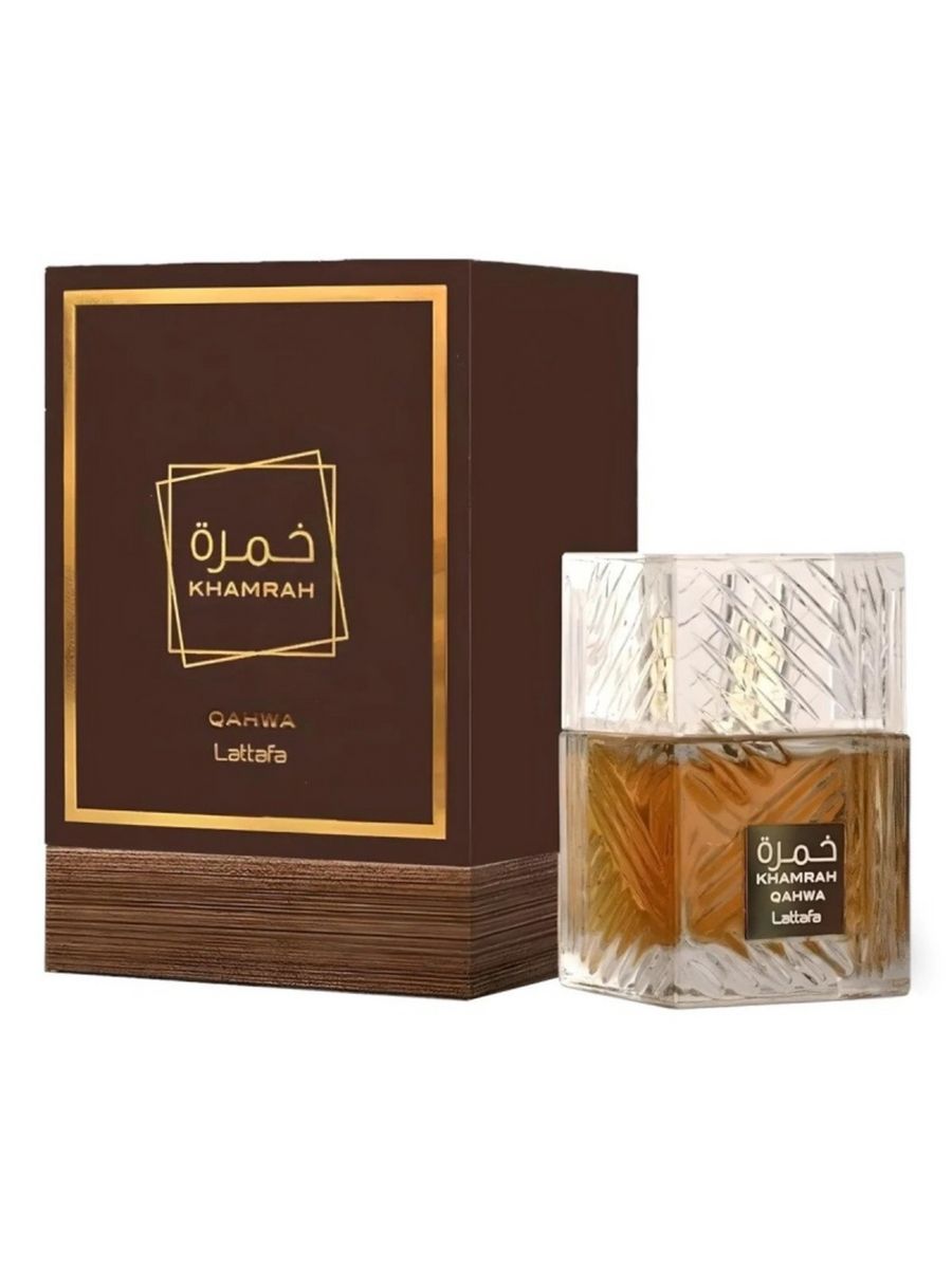 Lattafa khamrah qahwa. Lattafa Khamrah 100ml. Khamrah Qahwa Lattafa Perfumes. Lattafa Khamrah. Khamrah Qahwa, 100 мл.