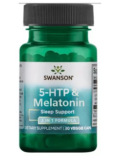 Ultra 5-Htp & Melatonin 30 vcaps Swanson 209223750 купить за 592 ₽ в интернет-магазине Wildberries