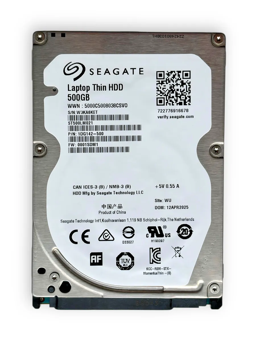 Внутренний жесткий диск 2,5 дюйма HDD 500Gb ST500LM021