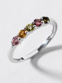 Кольцо с натуральным турмалином из серебра KAPLI jewelry 209242349 купить за 1 569 ₽ в интернет-магазине Wildberries