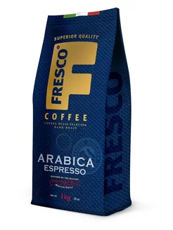 Кофе в зернах Arabica Espresso, 1кг FRESCO 209250226 купить за 1 345 ₽ в интернет-магазине Wildberries