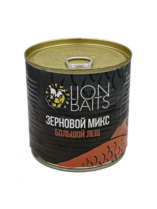 Lion Baits Зерновой микс Большой лещ 430мл, 430 мл, фото 2