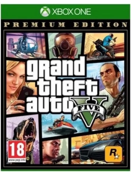 ROCKSTAR GTA 5 Xbox One Grand Theft Auto V Premium Edition