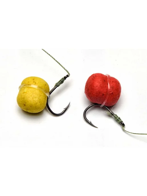 Lion Baits Мини бойлы плавающие на резинке Королевская слива 12х14мм, 12x14 мм, 15 шт, фото 5