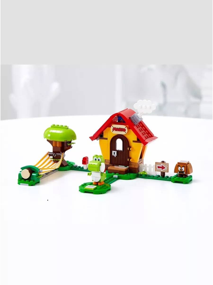 Super mario house lego sale