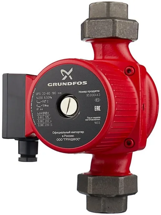 Grundfos Циркуляционный насос, для отопления UPS 32-80-180, вариант, фото 2