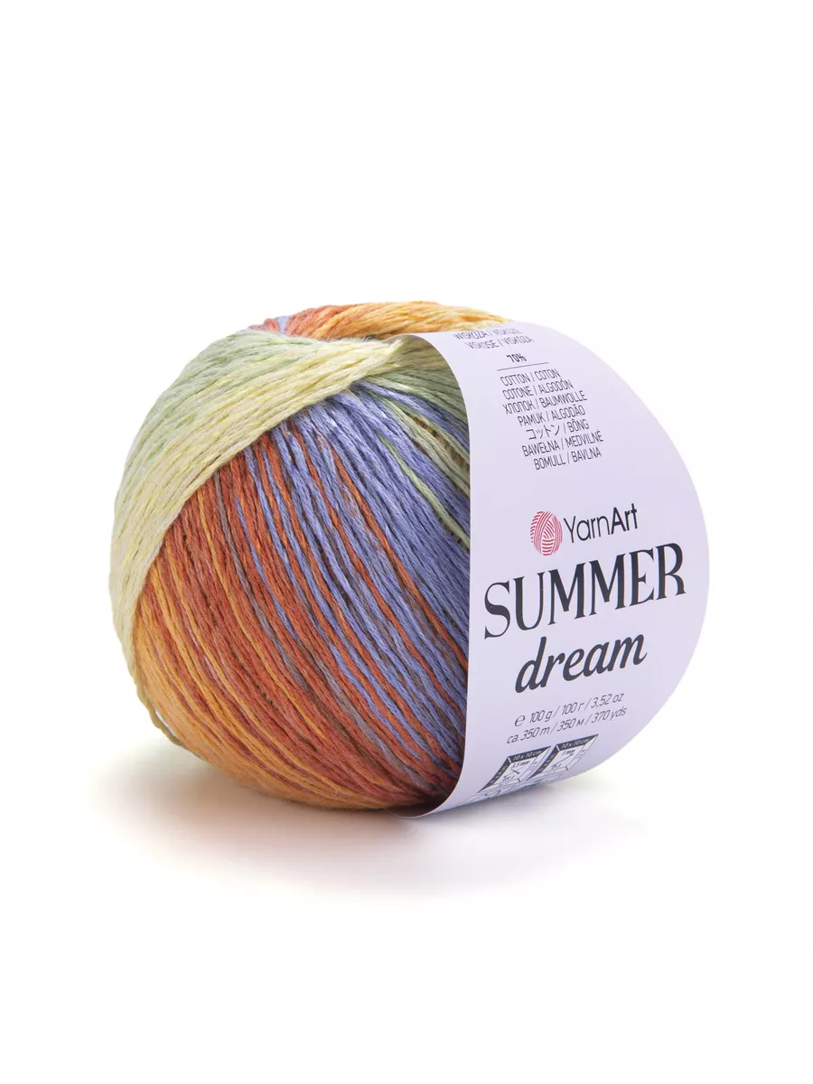 Пряжа YarnArt Summer Dream 4301, (4 шт) YarnArt 209441904 купить в  интернет-магазине Wildberries