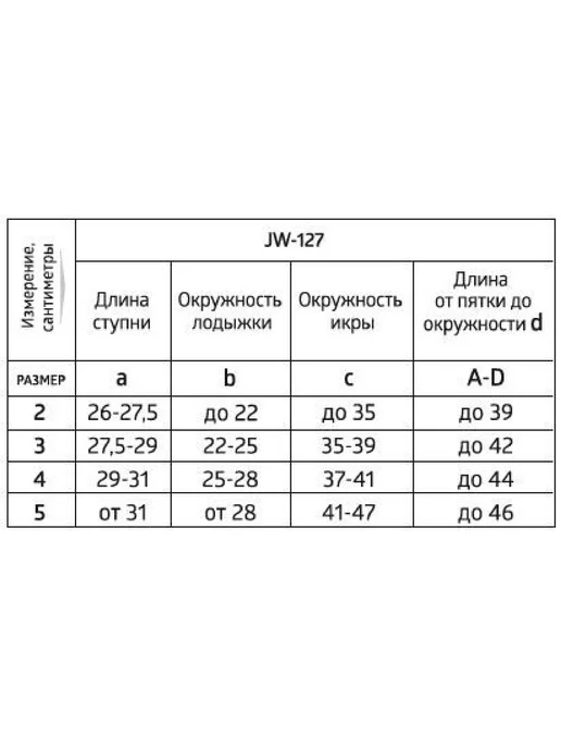 B Well Гольфы med jw-127 компрессионные мужские 22-32 мм рт -1шт, 1 шт, фото 3