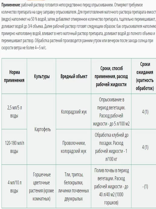 Дракор для борьбы с вредителями 2.5 мл, 2,5 мл, фото 2