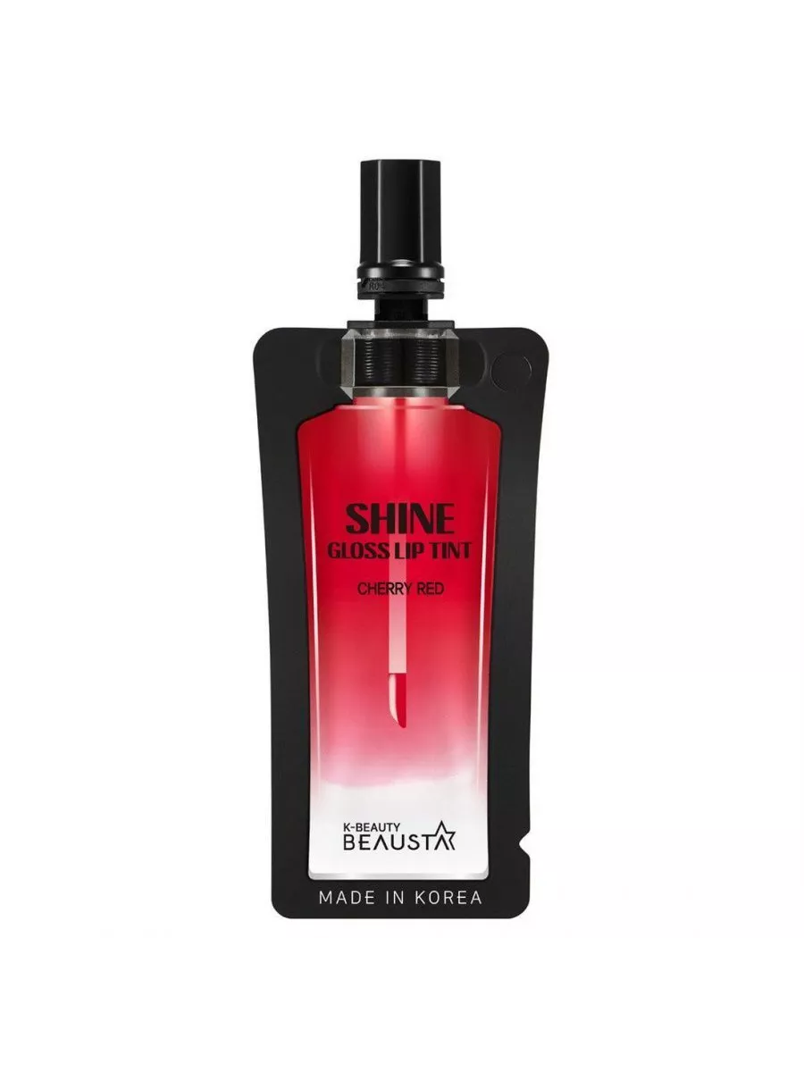Тинт для губ Shine Gloss Lip tint, тон 1 Cherry red - фото 2
