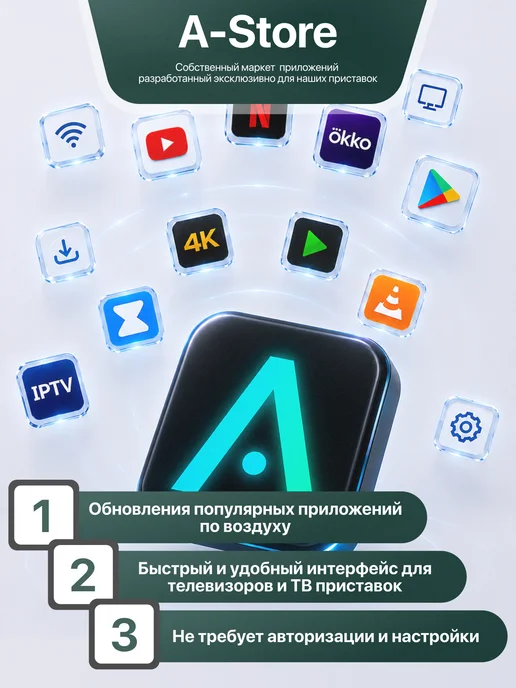 X96 Смарт приставка для телевизора с wi-fi на андроиде, вариант, фото 6