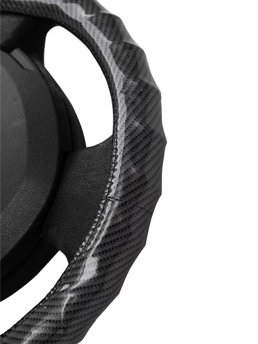 Оплеточки Оплетка на руль Great Wall HOVER H5 II M(37-38см) кожа 15, черный, фото 2