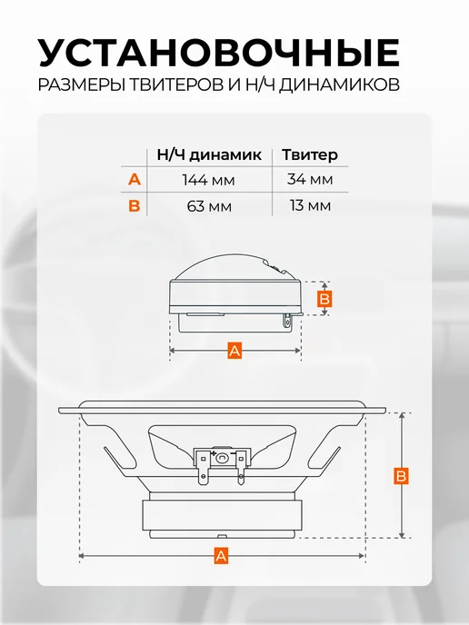 Hertz Колонки в машину компонентные Uno К 165 16.5 см, вариант, фото 5