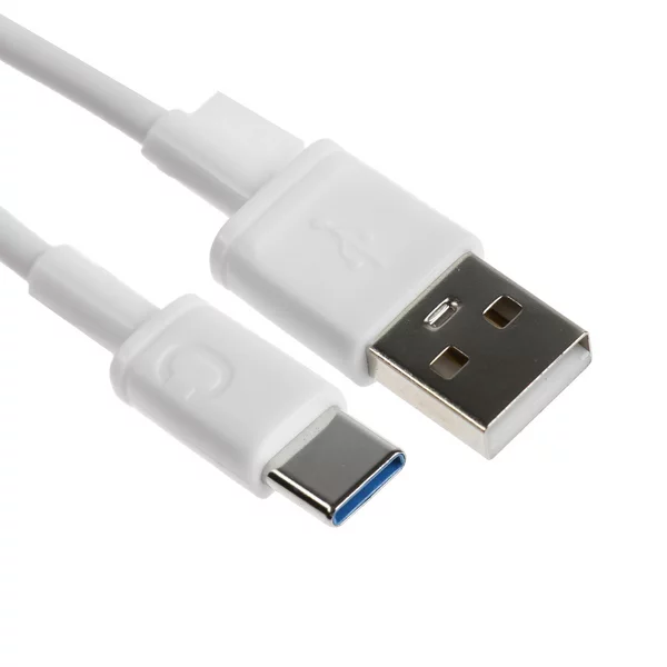 Кабель Type-C — USB, 3 А, 1 м, силикон