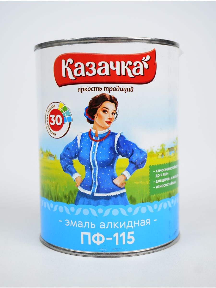 Эмаль пф казачка