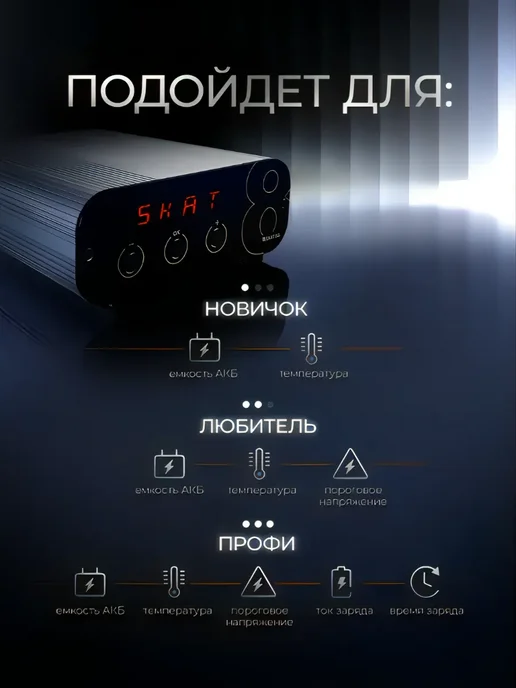 SKAT (завод Бастион) Автомобильное зарядное устройство SKAT 8А, вариант, фото 5