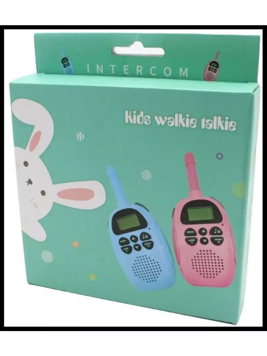 Детская рация 2 шт kids walkie talkie 209668206 купить за 2 088 ₽ в  интернет-магазине Wildberries