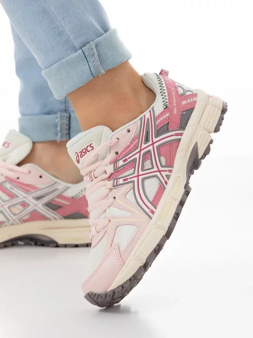 ASICS Кроссовки летние спортивные, розовый, фото 2