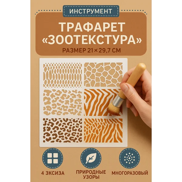 Трафарет для творчества и рукоделия
