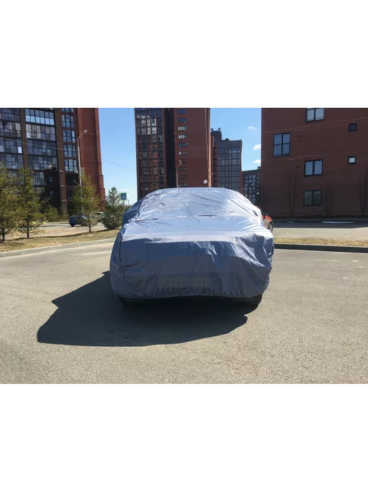 Защитные тенты Тент автомобильный, Антиград для машины 2У, серый, фото 7