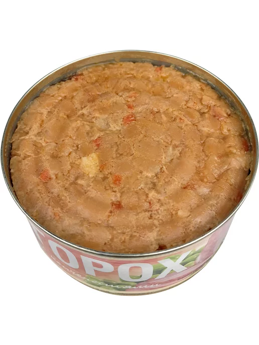 РУЗКОМ Горох с копченостями, тушенка, 325 г - 2 шт, 325 г, 2 шт, фото 2
